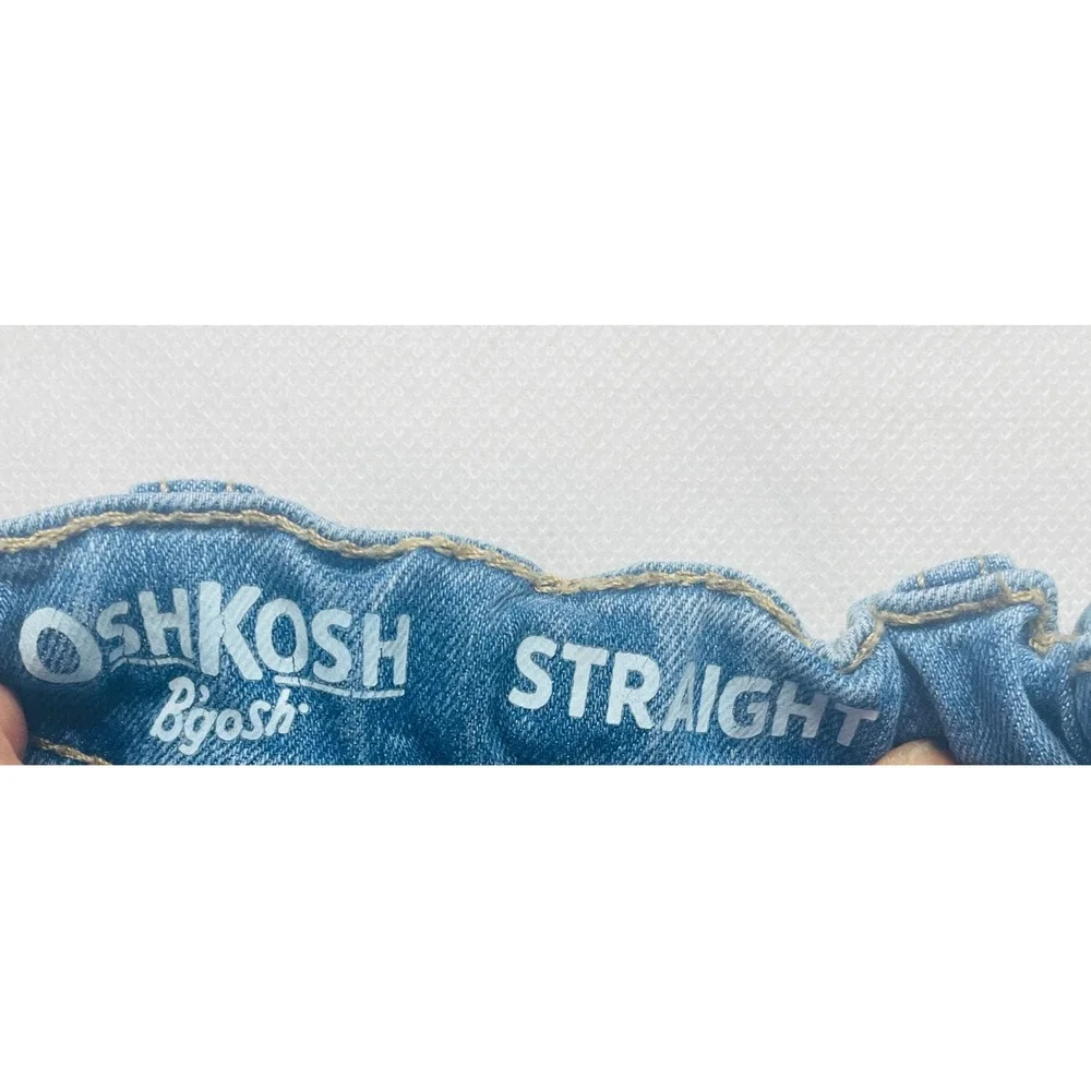 Wrangler Jeans & OshKosh Shorts Boys Kids Lot Size 5 6 Blue Denim Playwear Set